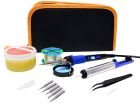 Zestaw lutowniczy w pokrowcu WEP 928D-I LCD  9 elementów