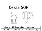 Dysza hotair do SOP 4.4x10mm 1131