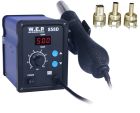 Spawarka do plastiku  WEP 858D | Gorące powietrze 700W | Zestaw 3 dysz szczelinowych