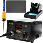 Stacja lutownicza grotowa WEP 937D+ 75W LED +Mata silikonowa 33x21