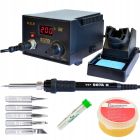 Stacja lutownicza grotowa WEP 937D 60W LED + 5 grotów, cyna, pasta