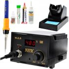 Stacja lutownicza grotowa WEP 937D+ 75W LED +Cyna, cleanser, flux