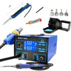 Stacja lutownicza HOTAIR WEP 992D + Odsysacz elektryczny, flux 223 ZESTAW