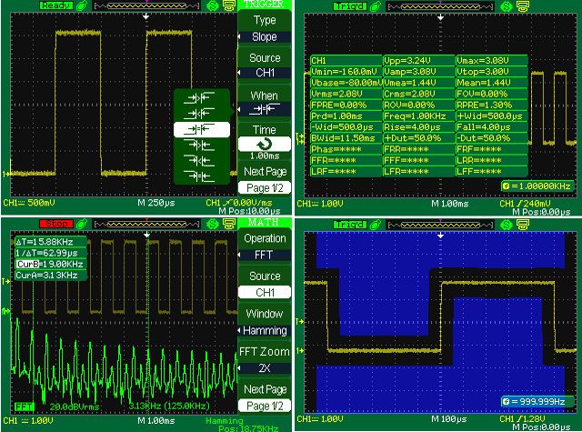Oscyloskop cyfrowy Siglent SDS1072CML 1Gs 70MHz ekran 7"
