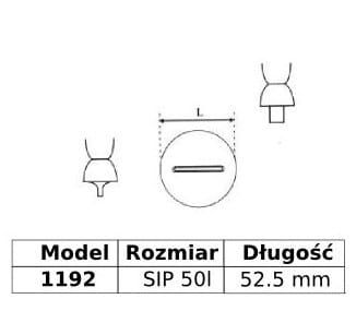 Dysza hotair do SIP 52.5mm 1192