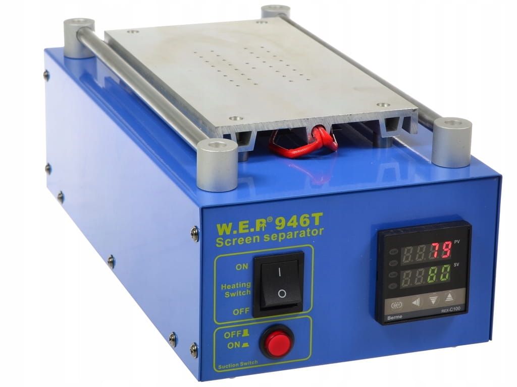 Podgrzewacz  screen separator WEP 946T 9.06" 20x11cm refurbished LCD