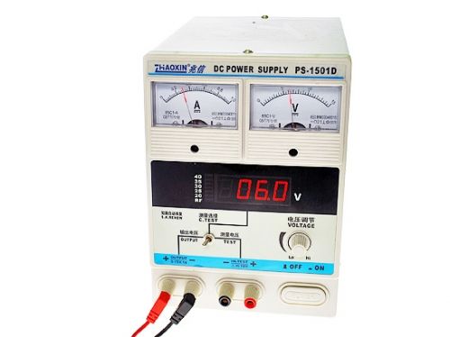 Zasilacz laboratoryjny ZHAOXIN RF-1501D 15V 1A
