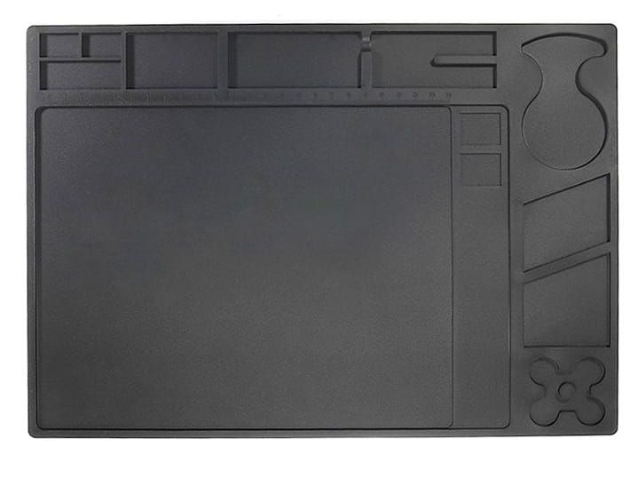 Mata Silikonowa Organizer 35x25cm Odporna na 530°C Czarna