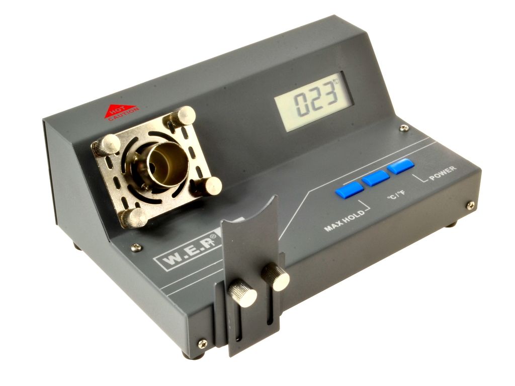 Cyfrowy miernik temperatury hot-air WEP-196 | Wyświetlacz LCD | Termopara typu K