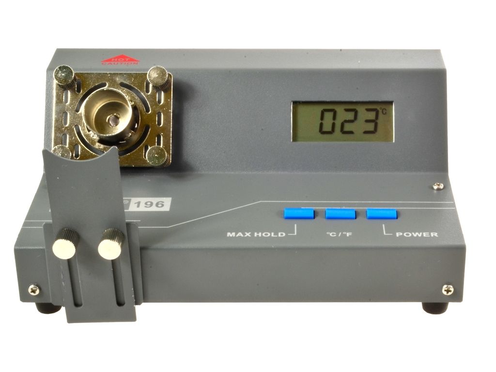 Cyfrowy miernik temperatury hot-air WEP-196 | Wyświetlacz LCD | Termopara typu K