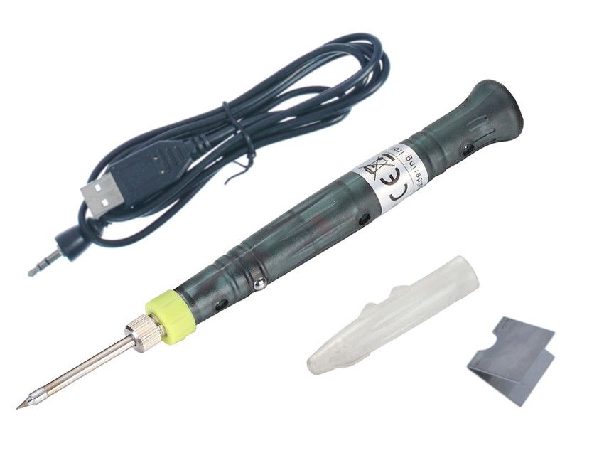Lutownica mini oporowa kolbowa SMD 8W ZD-20U USB
