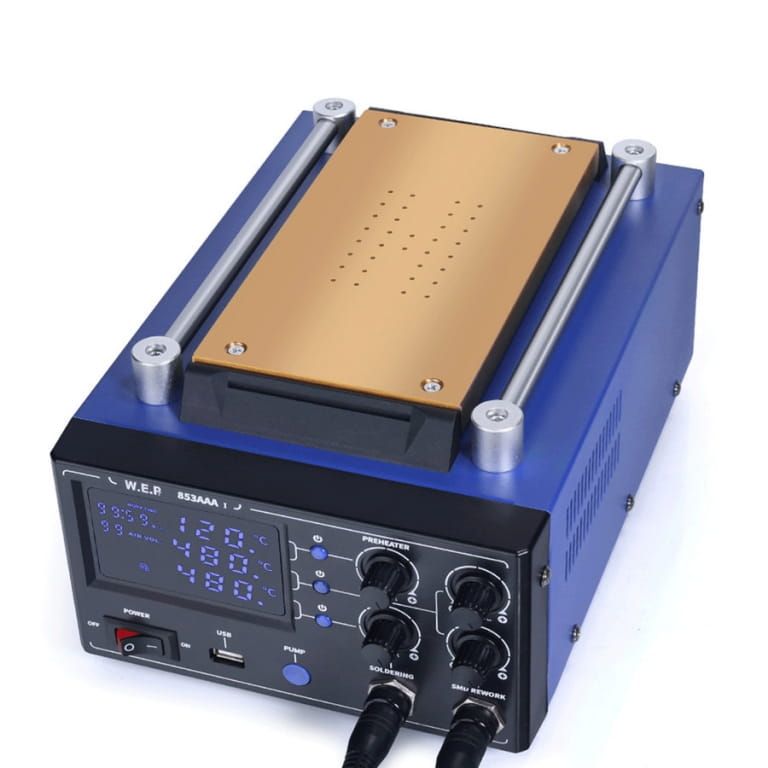 Stacja lutownicza BGA Hotair WEP 853AAA-I 3w1 separator LCD