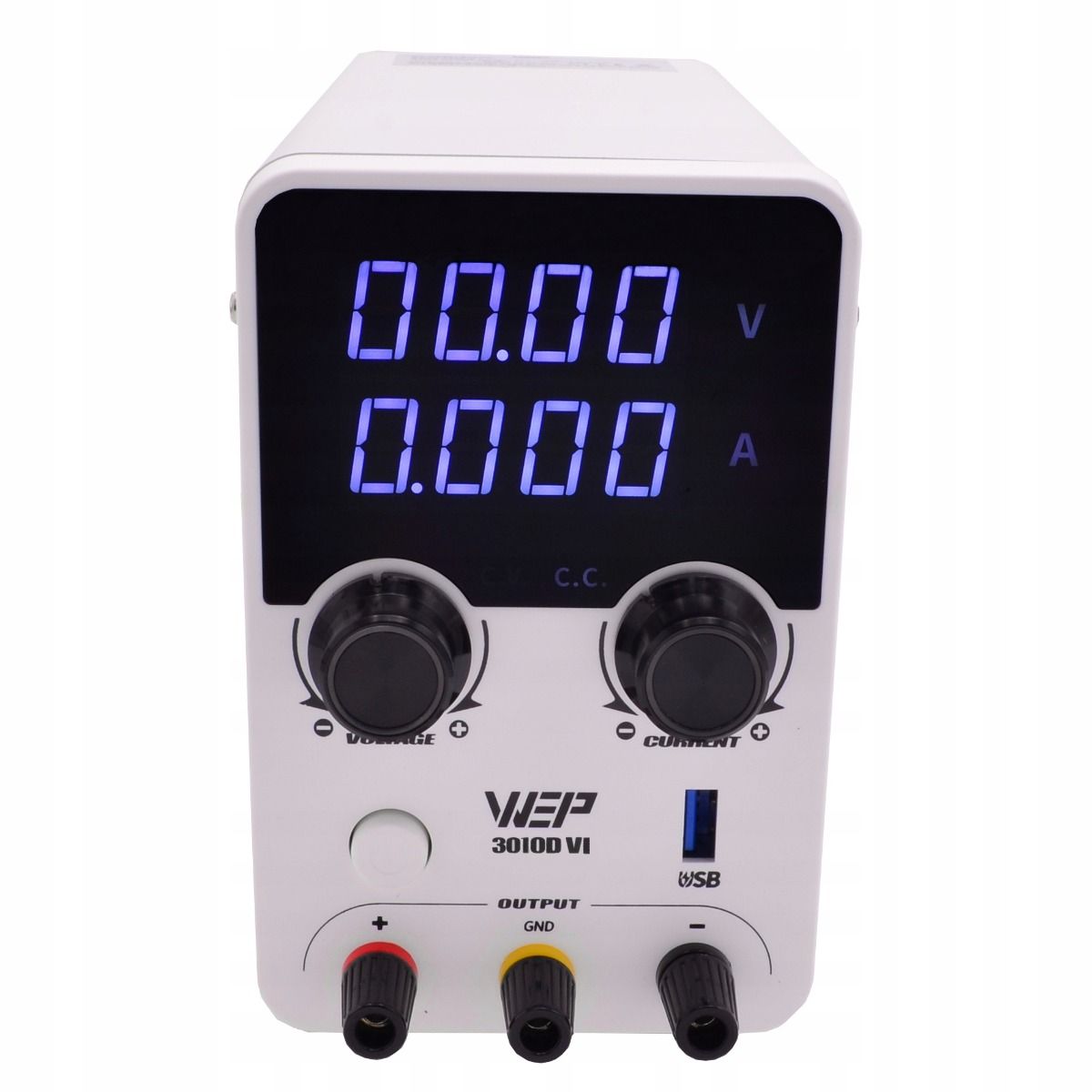 Zasilacz laboratoryjny precyzyjny WEP 3010D-VI 300 W 0-10 A 0-30 V