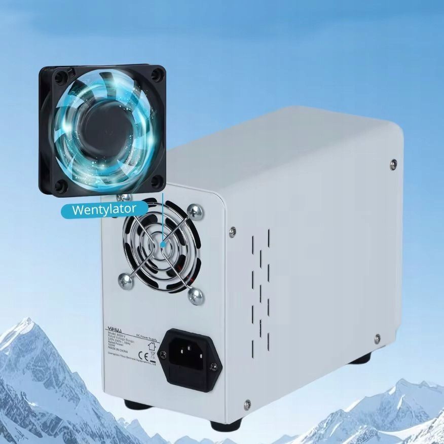 Zasilacz laboratoryjny precyzyjny WEP 3010D-VI 300 W 0-10 A 0-30 V