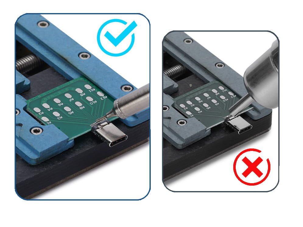 Stacja lutownicza precyzyjna HOTAIR WEP 8509-I do GSM