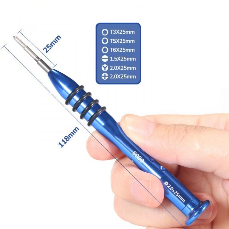 Zestaw śrubokręty precyzyjne 6020-B wkrętaki torx krzyżak wkrętak Y