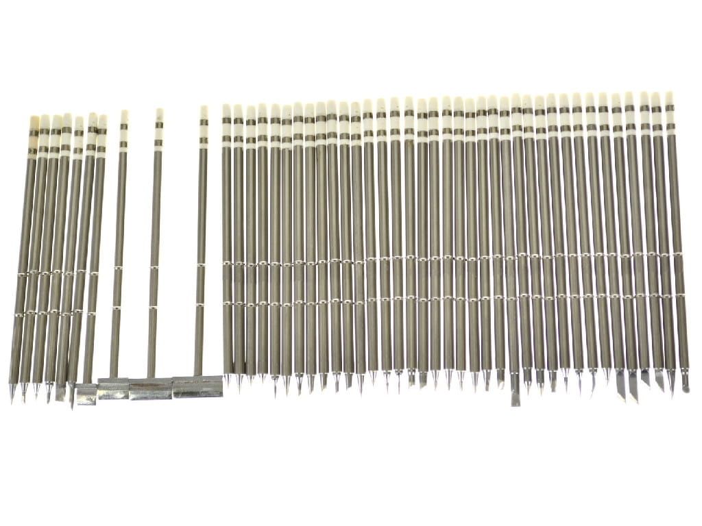 Grot lutowniczy z wbudowaną grzałką T12-1.2D płaski 1,2mm 