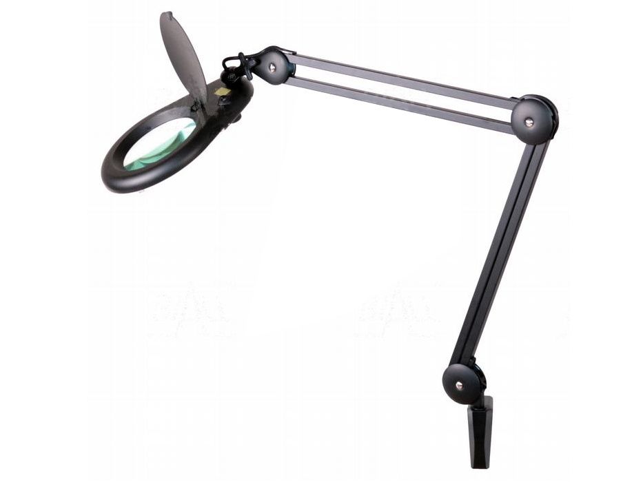 Lampa ESD warsztatowa LED z lupą(127mm)  5D 8W