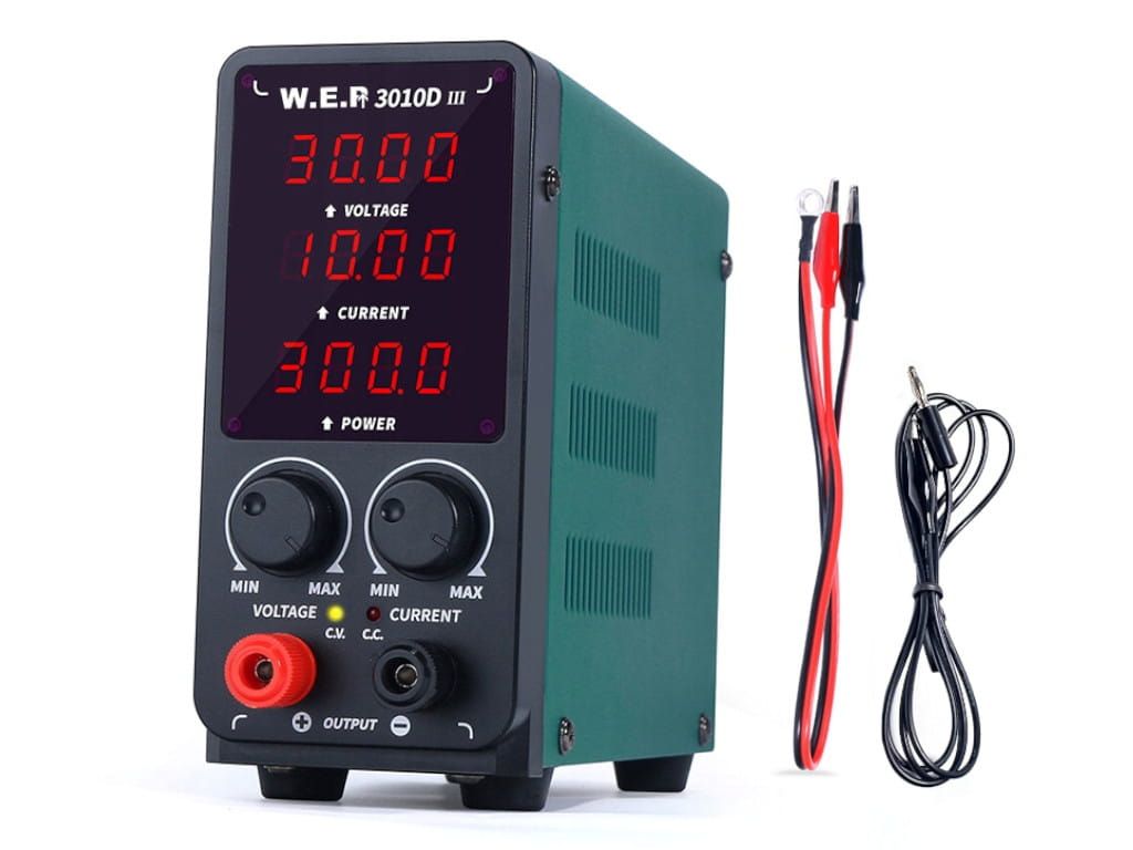 Zasilacz laboratoryjny WEP 3010D-III 30V 10A