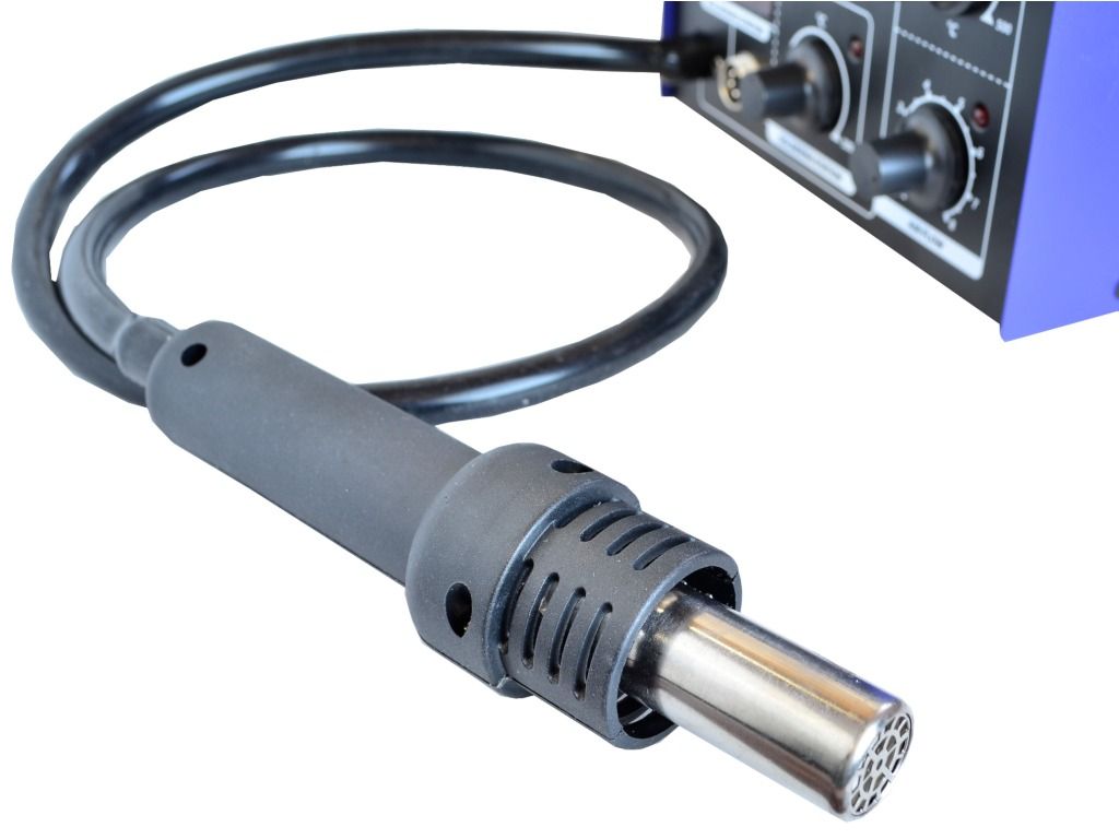 Stacja lutownicza Hotair WEP 872D+ 2w1 na kompresorze