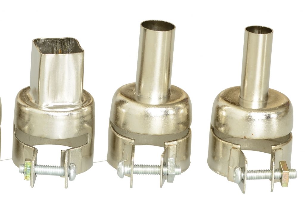 Spawarka do plastiku  WEP 858D | Gorące powietrze 700W | Zestaw 3 dysz szczelinowych