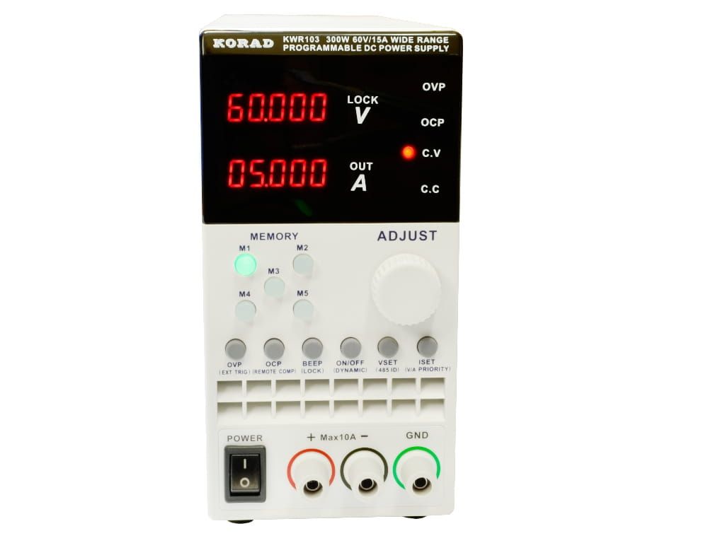 Zasilacz laboratoryjny KORAD KWR103 0-60V 0-15A 300W LAN/USB/RS232
