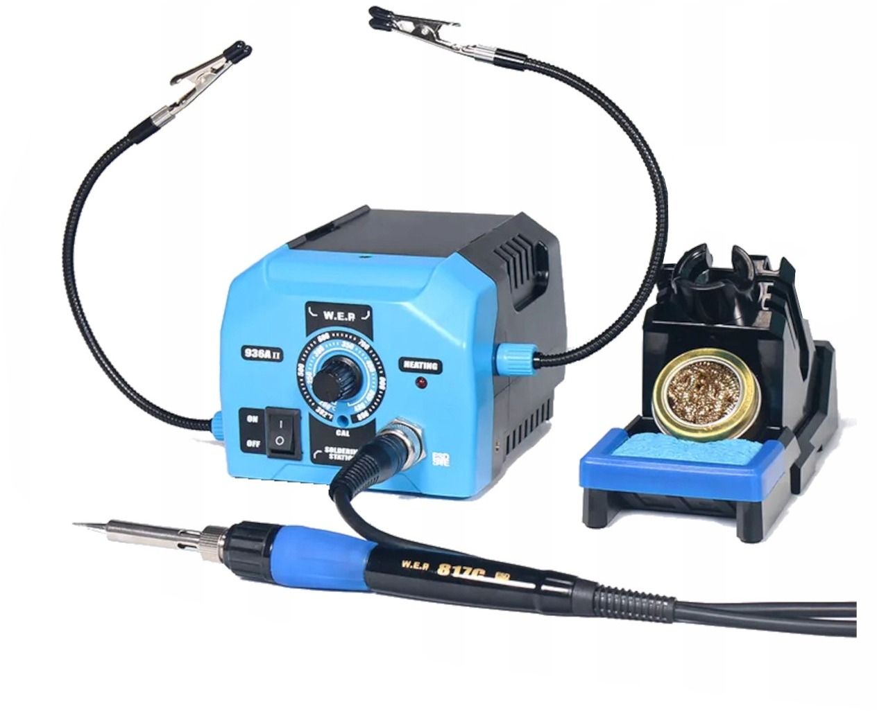 Stacja lutownicza WEP 936A-II 115W 200-480C ESD grot 900M +MATA
