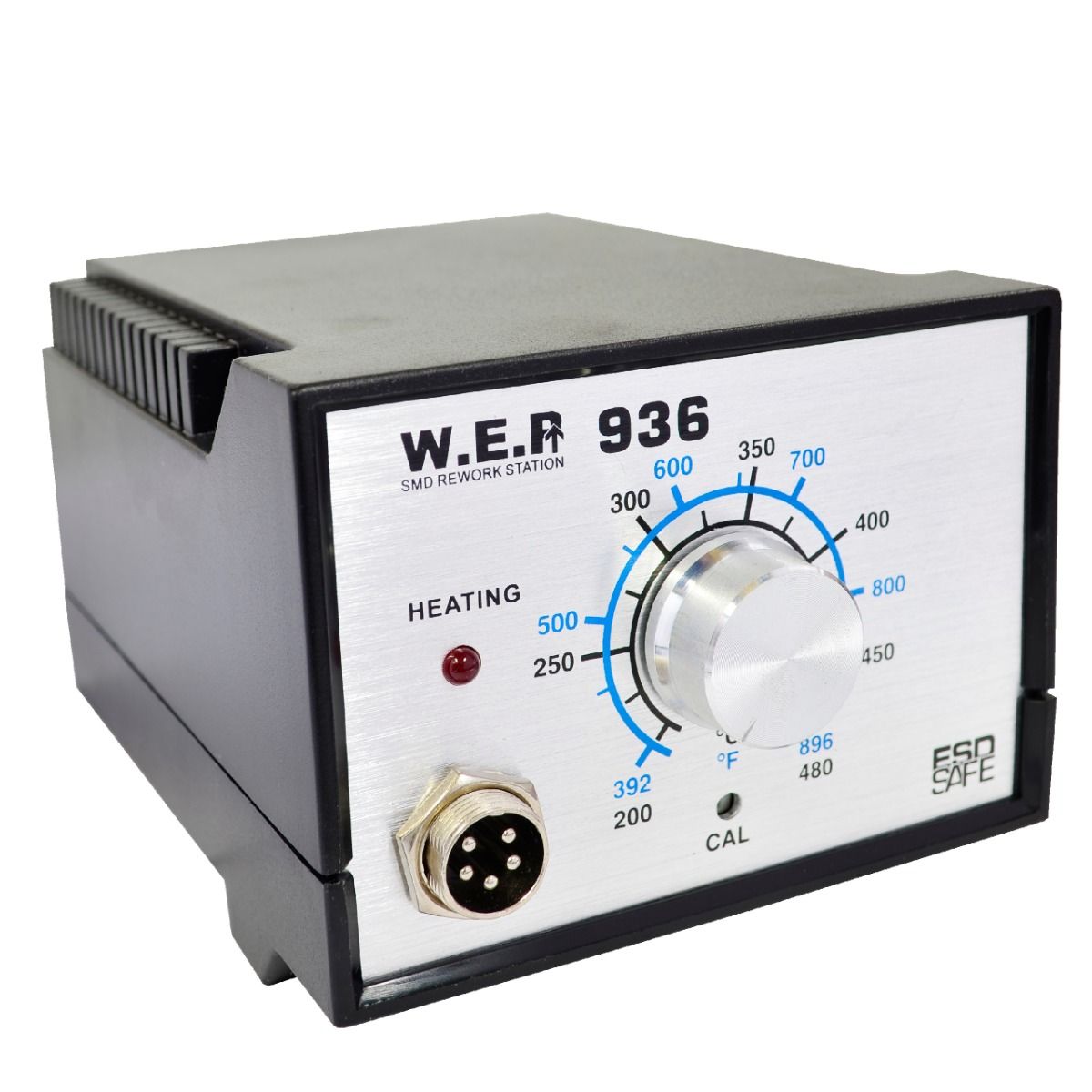Stacja lutownicza WEP 936 60W ESD Safe + Zestaw (Odsysacz elektryczny, Groty, Kalafonia, Pasta)