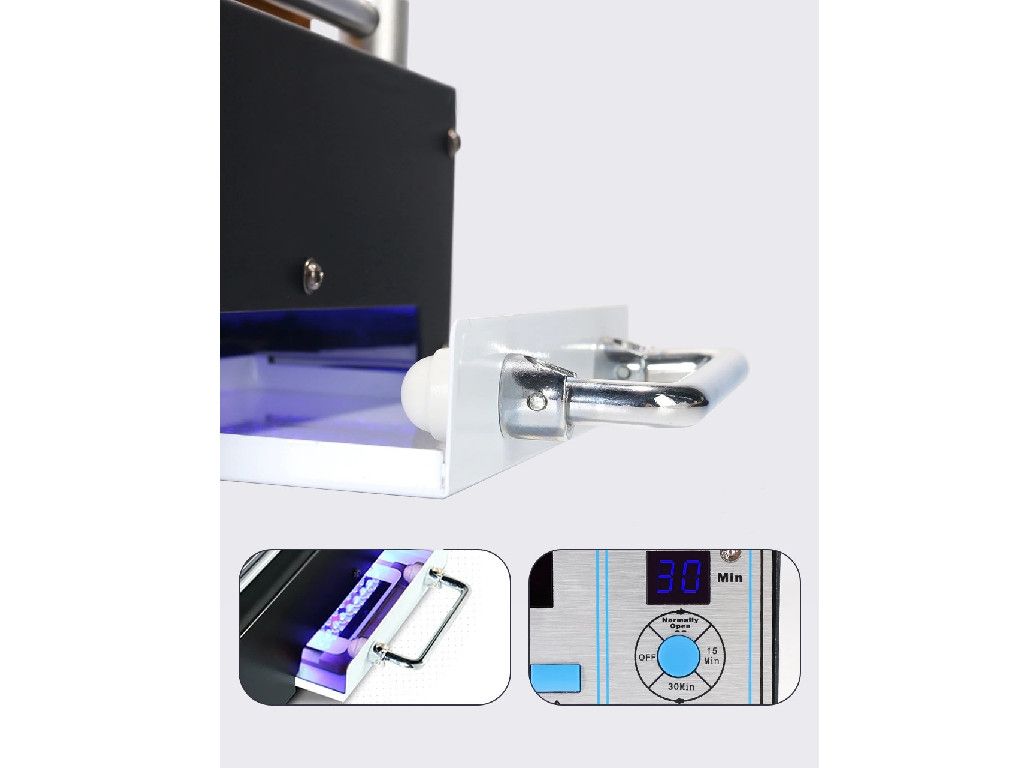 Podgrzewacz screen separator WEP 946D-III z lampa LED UV