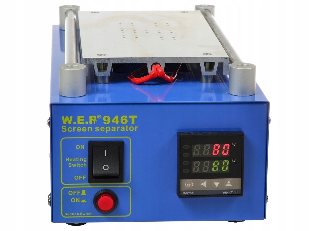 Podgrzewacz  screen separator WEP 946T 9.06" 20x11cm refurbished LCD