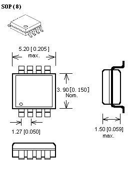 Adapter SOP8 ZIF WL-SOP8-U1