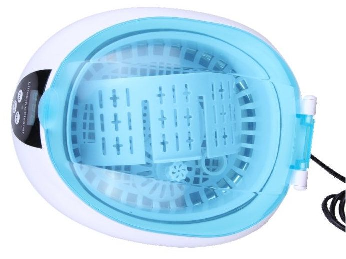 Myjka ultradźwiękowa 0,75l 50W LED CE-5200A z koszykiem i akcesoriami JEKEN ORYGINAŁ