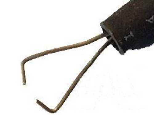 Chwytak elastyczny gniazdo 4mm H109-BK 5A czarny