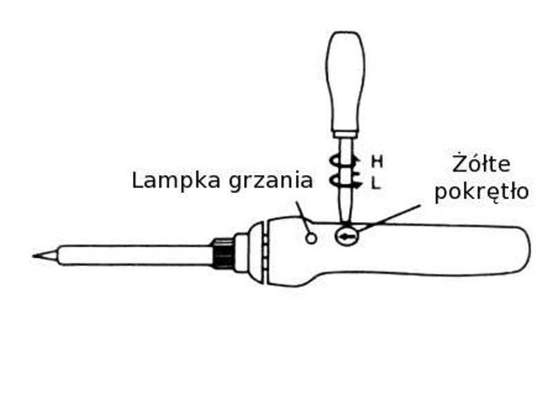 Lutownica oporowa z regulacją temperatury 60W CT-96