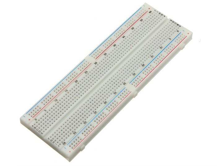 Płytka stykowa - 830 otworów - biały
