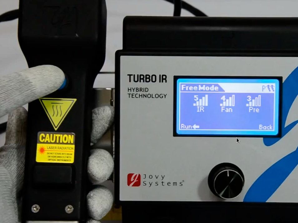 Stacja lutownicza Jovy Systems Turbo IR 1050W lutownica do smartfonów
