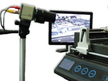 System Inspekcji PCB kamera CCD z uchwytem i monitorem