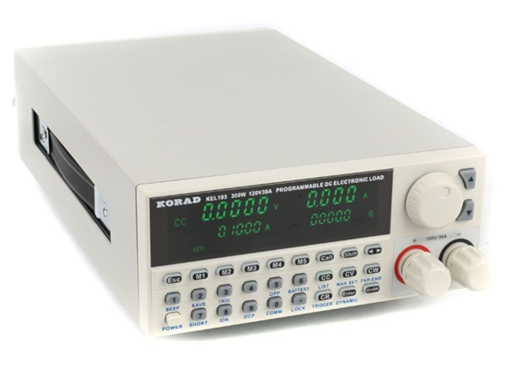 Obciążenie elektroniczne KORAD KEL103  0-120V 0-30A 300W