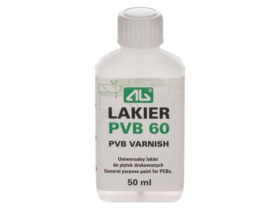 Lakier izolacyjny PVB 60 do płytek drukowanych
