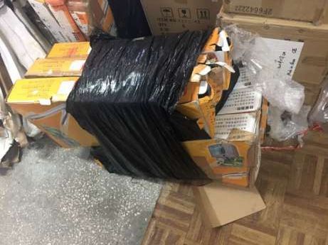 Lampy ze zwrotów, leżaki magazynowe 35szt lamp