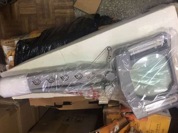 Lampy ze zwrotów, leżaki magazynowe 35szt lamp