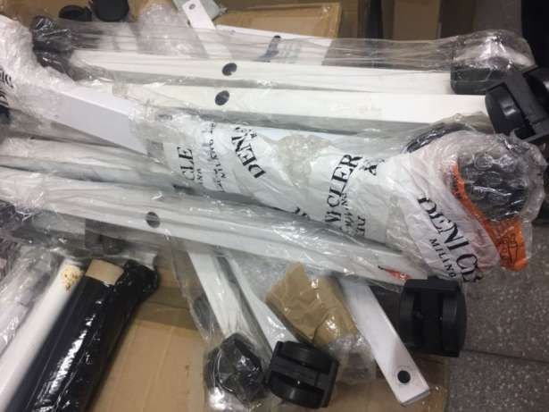 Lampy ze zwrotów, leżaki magazynowe 35szt lamp