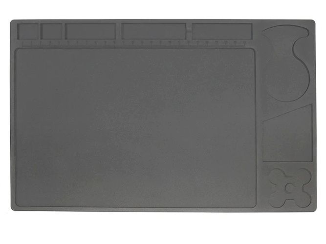 Mata Silikonowa Organizer 33x21cm Odporna na 530°C - Czarna