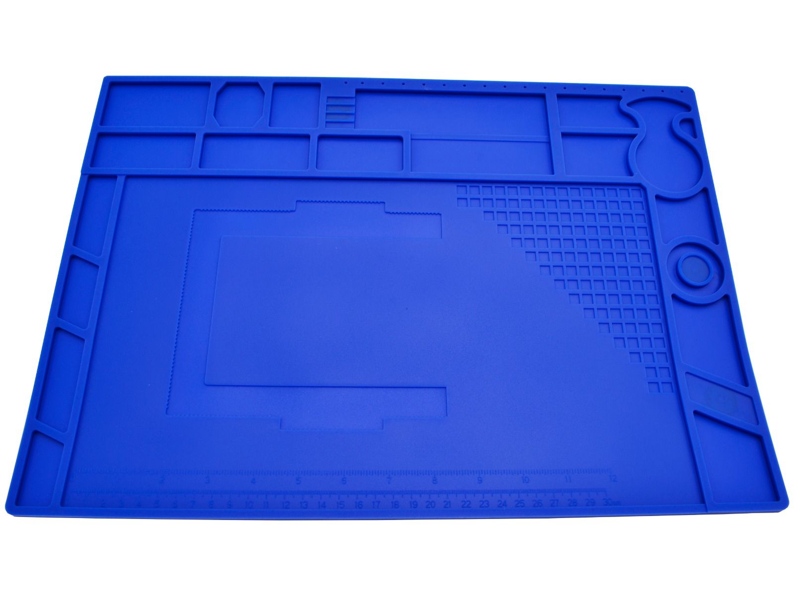 Mata silikonowa ESD 44x31x0,6cm do serwisu odporna na temperaturę GRUBA 