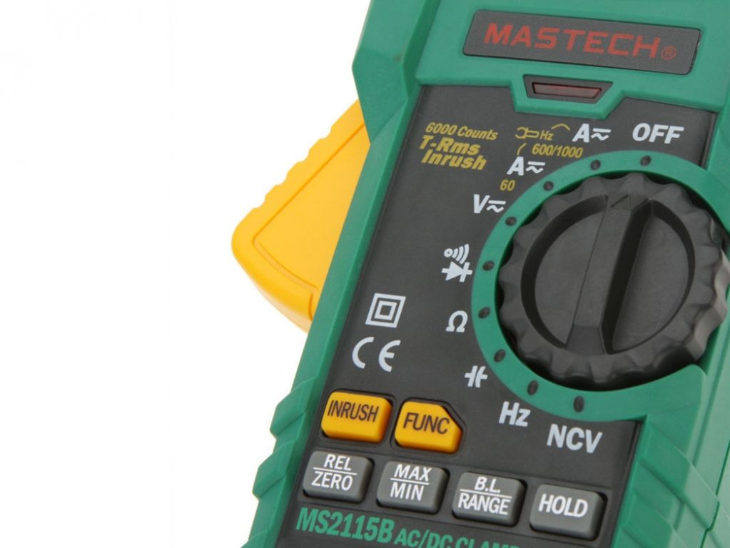 Miernik cęgowy Inrush T-Rms USB MS2115B Mastech
