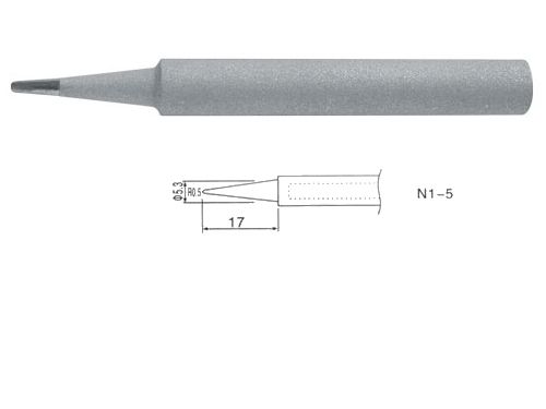 Grot do stacji stożek 0.5mm ZD-929 ZD-931 ZD-937 typ N1-5
