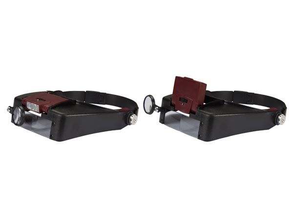 Lupa nagłowna okulary z podświetleniem LED x1.5 x3 x8.5 x10