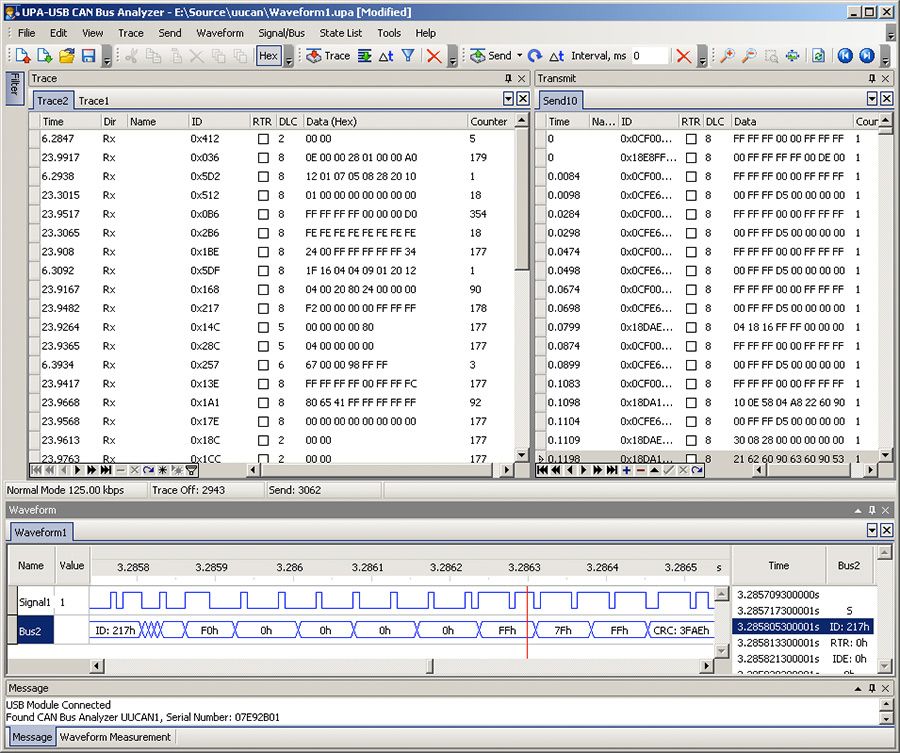 Analizator Can UPA Can Bus Analyzer w obudowie