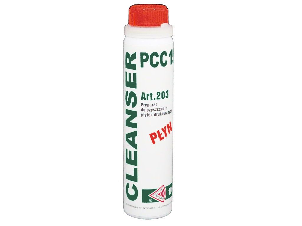 CLEANSER PCC15 500 ml płyn czyści BGA PCB z topnika Microchip