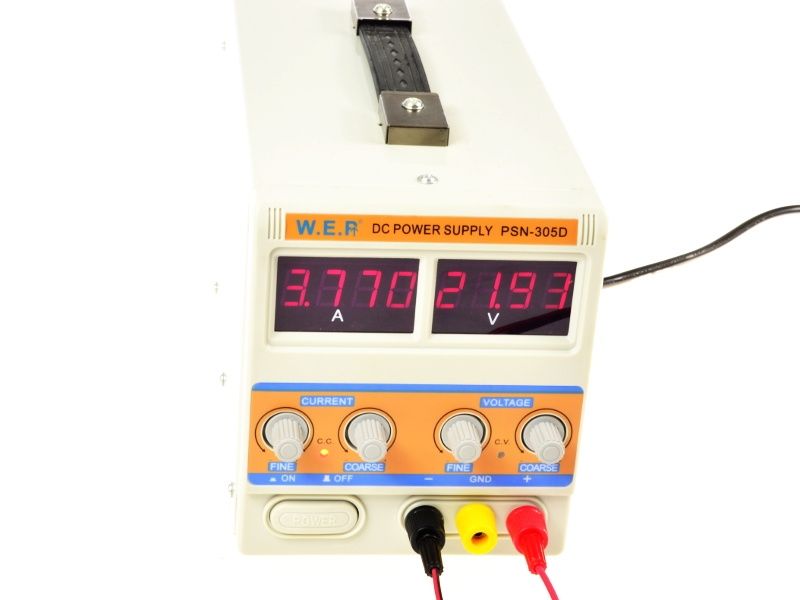 Zasilacz laboratoryjny WEP PSN-305D 30V 5A dokładny